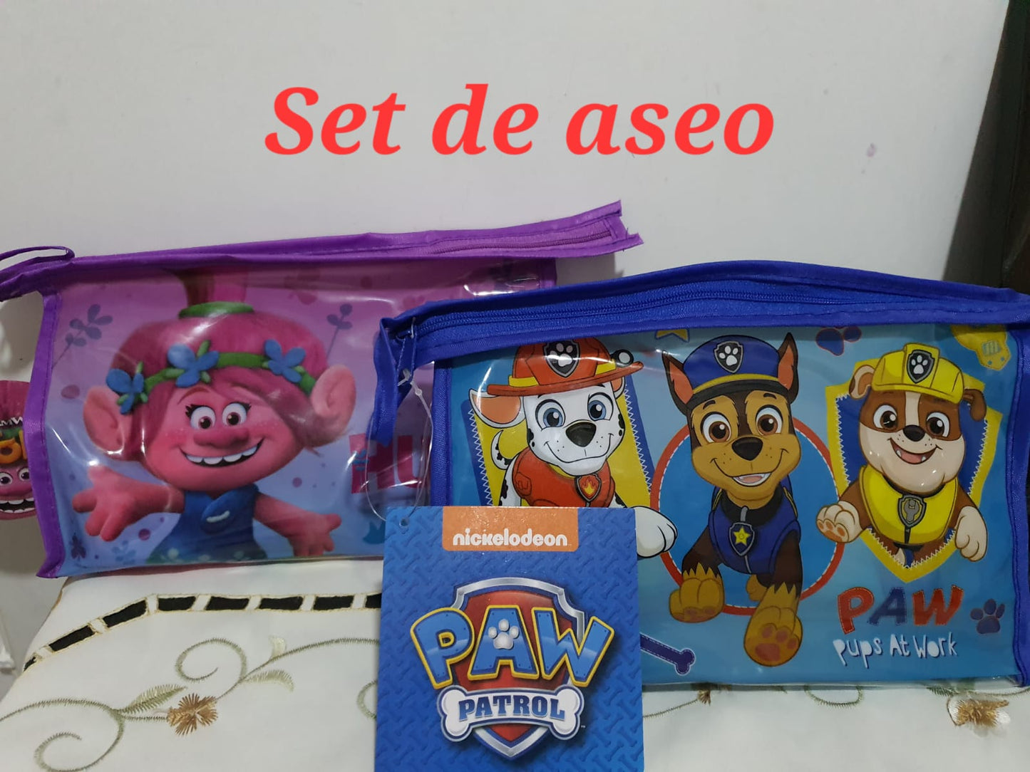 Set de aseo para niños