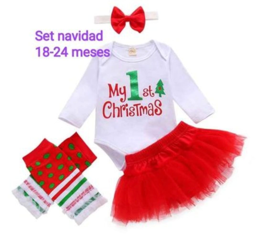 Conjunto navidad 18 a 24 meses