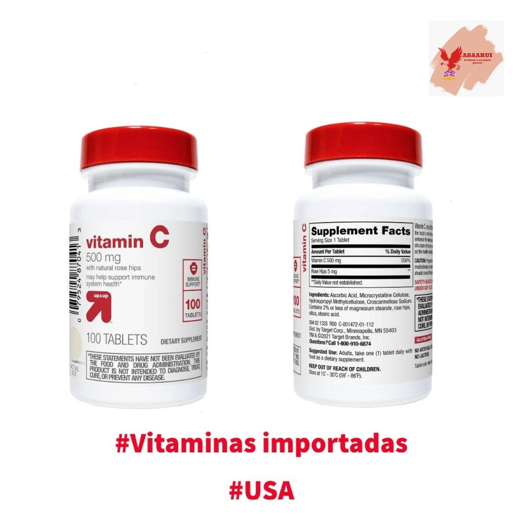 Vitamina C 500 mg Target