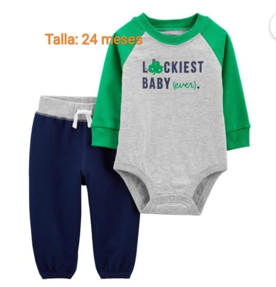 Conjunto 24 meses Carter´s